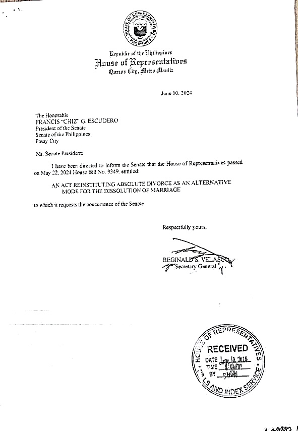 divorce bill transmittal letter 10june2024